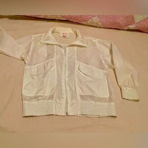 Vintage 80s Haband Jacket-Nylon Lightweight Zip Up Windbreaker, Medium